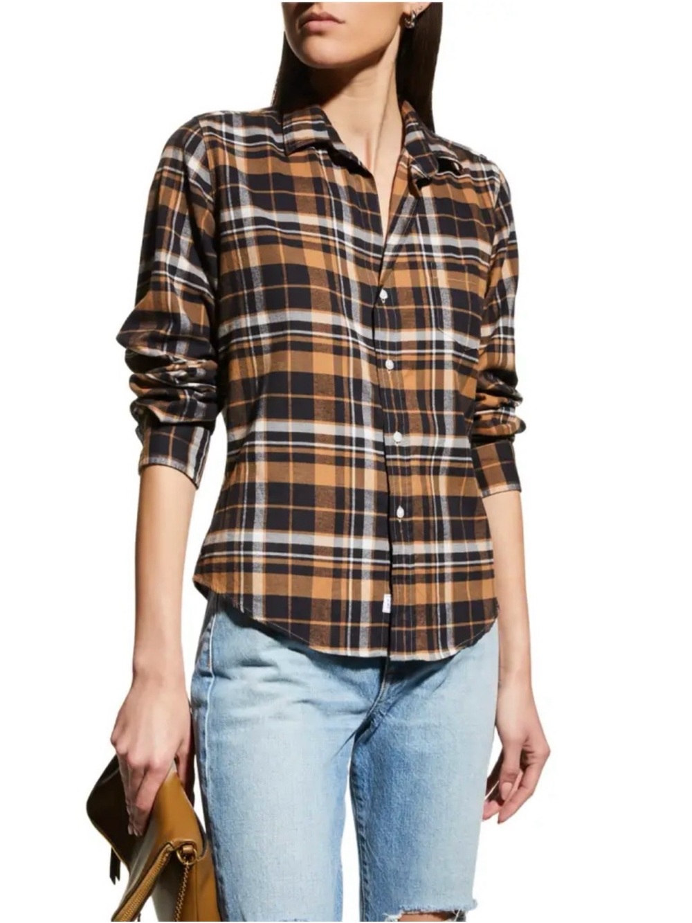 Frank & Eileen Barry Button-Up Plaid
Shirt